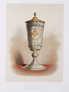 Gobelet en émail et argent, russe - John Pardon