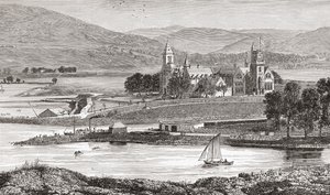 Abbaye de Fort Augustus, alias Abbaye de Saint-Benoît, Fort Augustus, Inverness-shire, Écosse