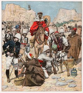 Soldats français au Maroc - . .