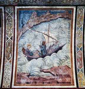Jésus calmant la tempête