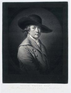 Joseph Wright, peintre anglais, fin 18e siècle