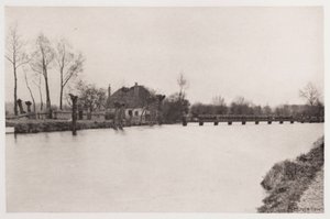 Le barrage du roi, rivière Lea