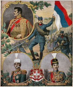 Les héros nationaux serbes