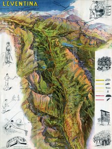 Vallée de Leventine, vers 1930-1940 - . .