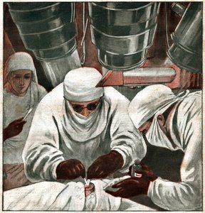 Opération de chirurgie filmée