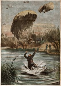 Parachutiste allemand pendant la Première Guerre mondiale