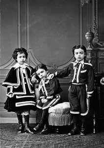 Portrait des enfants Orsini