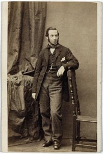 Robert Lucas Chance, fabricant de verre, vers 1850