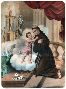 Saint Antoine de Padoue (gravure)