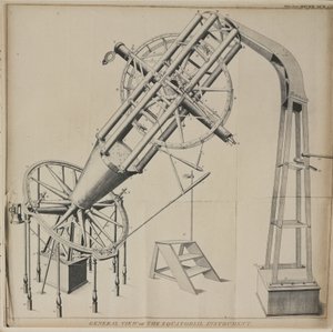 Télescope réfracteur équatorial de Shuckburgh - Frederick (attr. to) Barnard