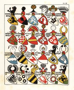 Armoiries suisses, vers 1346 - John Pardon