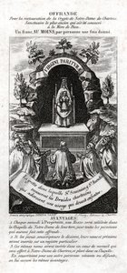 La Vierge Marie adorée par les druides. vers 1850