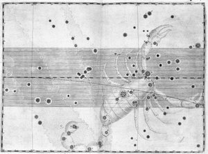 La constellation du Scorpion - Frederick (attr. to) Barnard