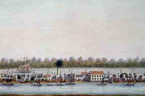 Vue de Saint-Louis, Sénégal