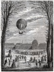 Vol de ballon - Frederick (attr. to) Barnard