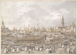 Le Doge de Venise partant pour le Lido
