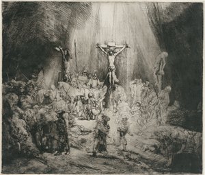 Christ Crucifié Entre les Deux Voleurs (Les Trois Croix)