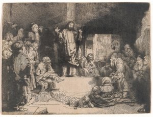 Christ prêchant (La Petite Tombe)
