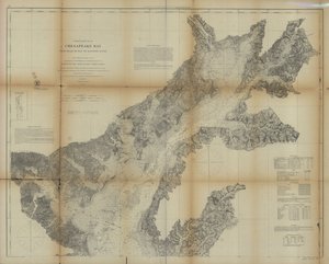 Baie de Chesapeake de sa tête à la rivière Potomac