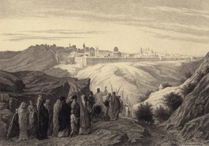 Jésus pleure sur Jérusalem