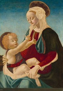 Madone et enfant - after Andrea del Verrocchio