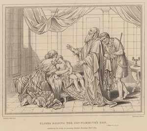 Élisée ressuscitant le fils de la Sunamite, 2 Rois