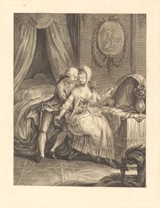 Dame à sa toilette