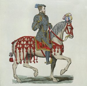 Henri II en tant que capitaine de la cavalerie de la maison