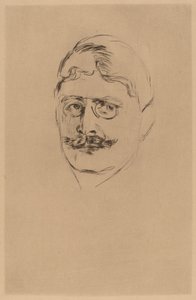 Knut Hamsun - after Edvard Munch