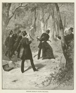 Madame Derblay arrête le duel - after Emile Antoine Bayard
