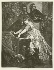 Rosina et le Comte Almaviva - after Ferdinand Keller