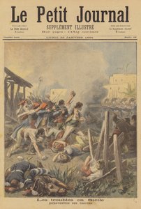 Troubles en Sicile - after Frederic Theodore Lix