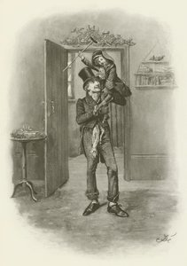 Bob Cratchit et Tiny Tim