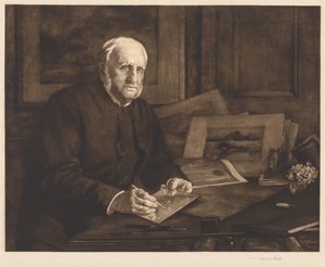 Sir Francis Seymour Haden - after George Percy Jacomb Hood