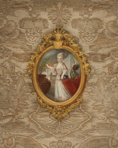 Portrait de la princesse Wilhelmine de Prusse à l