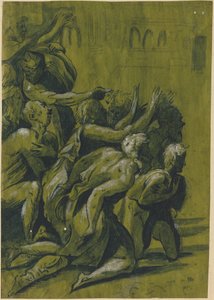 Neuf figures - after Giuseppe Nicolo Vicentino