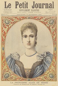 Princesse Alix de Hesse, fiancée du tsar Nicolas II de Russie