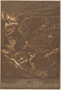 Le Christ au Mont des Oliviers - after Jacopo Bassano John Baptist Jackson