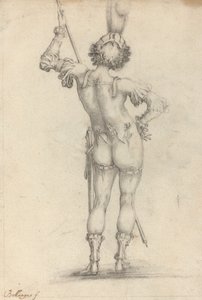 Figure debout [recto] - after Jacques Bellange