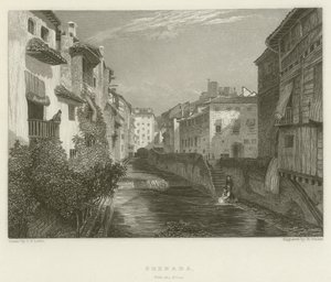 Grenade, avec la Tour - after John Frederick Lewis