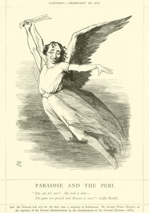 Le paradis et le péri - after John Tenniel