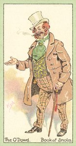 Le ODowd, Livre des Snobs - after Joseph Clayton Clarke