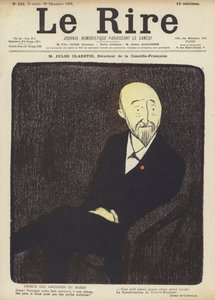 Jules Claretie, Directeur de la Comédie-Française, Illustration pour Le Rire