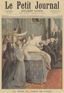 Mort du prince Philippe, comte de Paris - after Lionel Royer