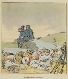 Au bivouac devant Tananarive