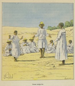Danse malgache - after Louis Charles Bombled