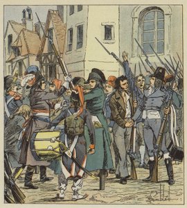 La Nation tout entière courut aux armes - after Louis Charles Bombled