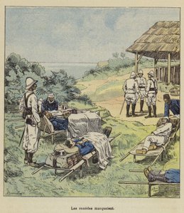 Les remèdes manquaient - after Louis Charles Bombled
