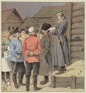 Proclamation de la guerre en Sibérie