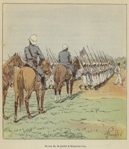 Revue du 14 juillet à Suberbieville
